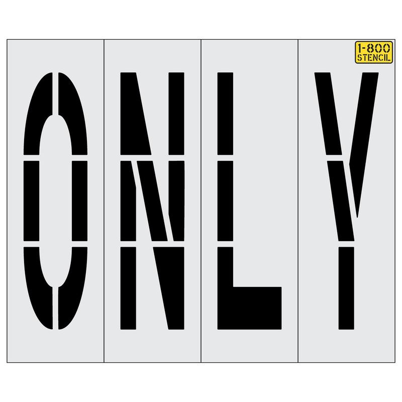 48\” ONLY Stencil