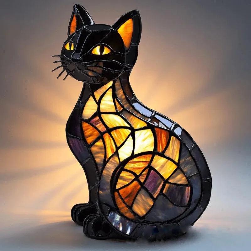 Gato Brilhante  Meia-Noite