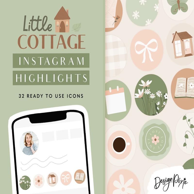 Cottagecore Instagram Highlight Icons