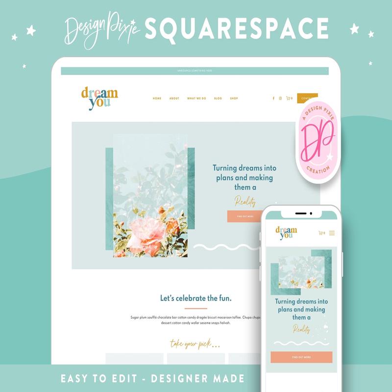 Dream You Squarespace Template