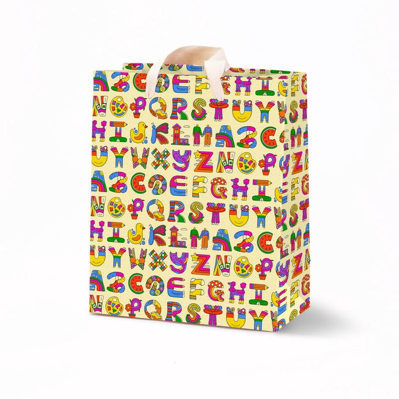 BC Medium Alphabet Gift Bag